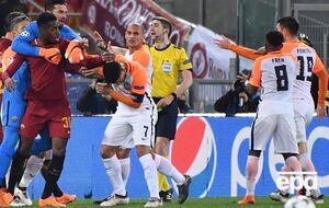 Напряженный матч прошел в Риме