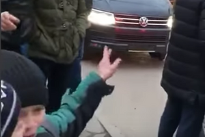 Діти кепкували над президентом РФ, що від′їжджав