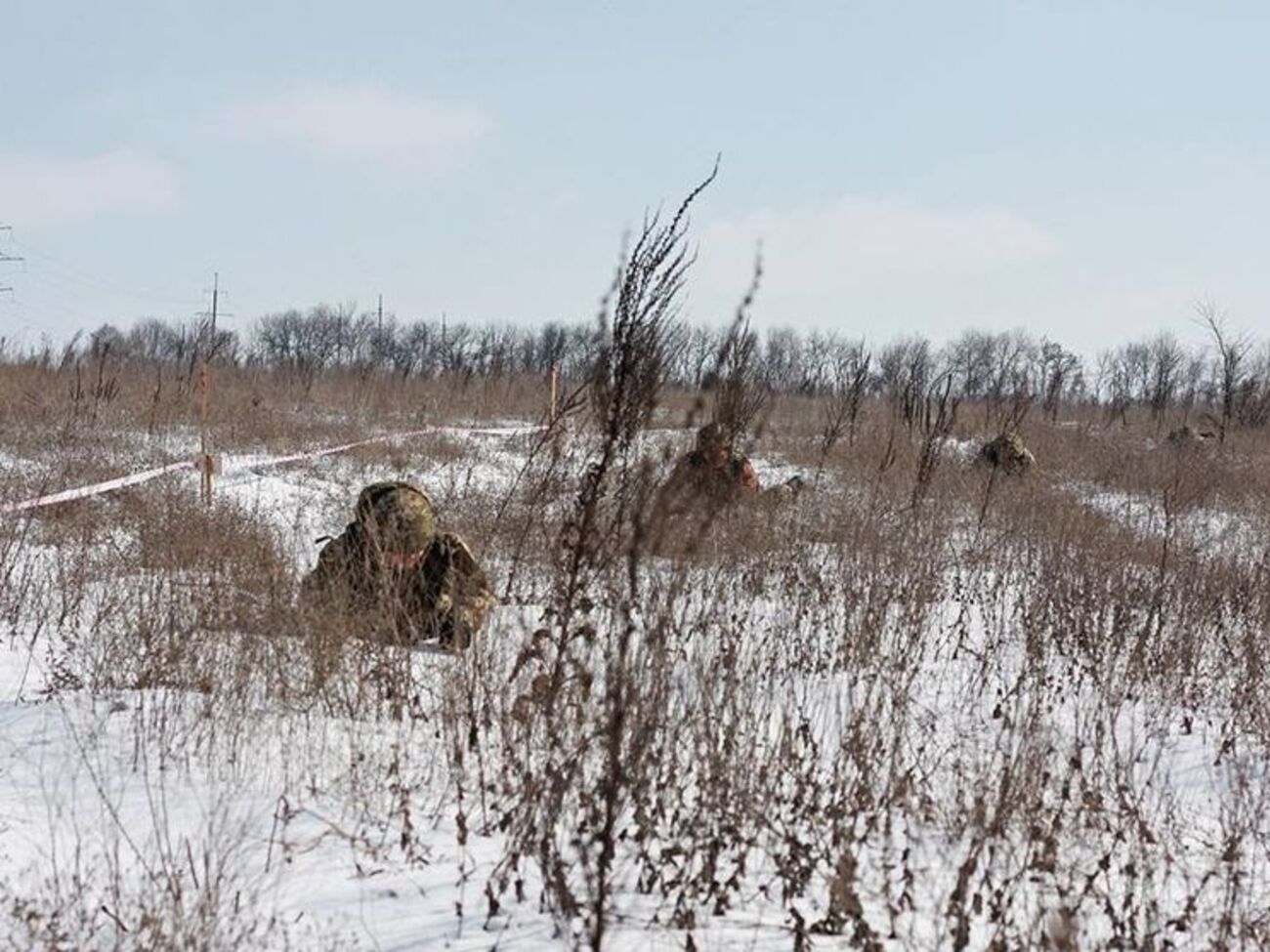 Украинских военных обстреливали на донецком и луганском направлениях