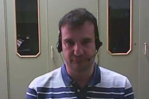 Хосе Карлос Барріос Санчес під час інтерв'ю RT Spanish у травні 2014 року