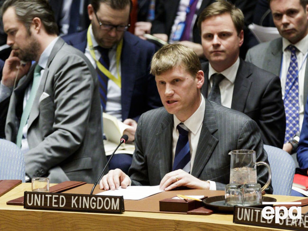 Заместитель постпреда Великобритании в ООН Джонатан Аллен напомнил, как Путин угрожал расправой предателям