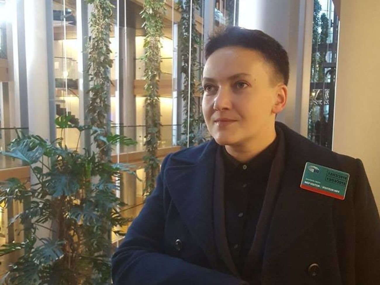 Савченко анонсувала брифінг на 15 березня