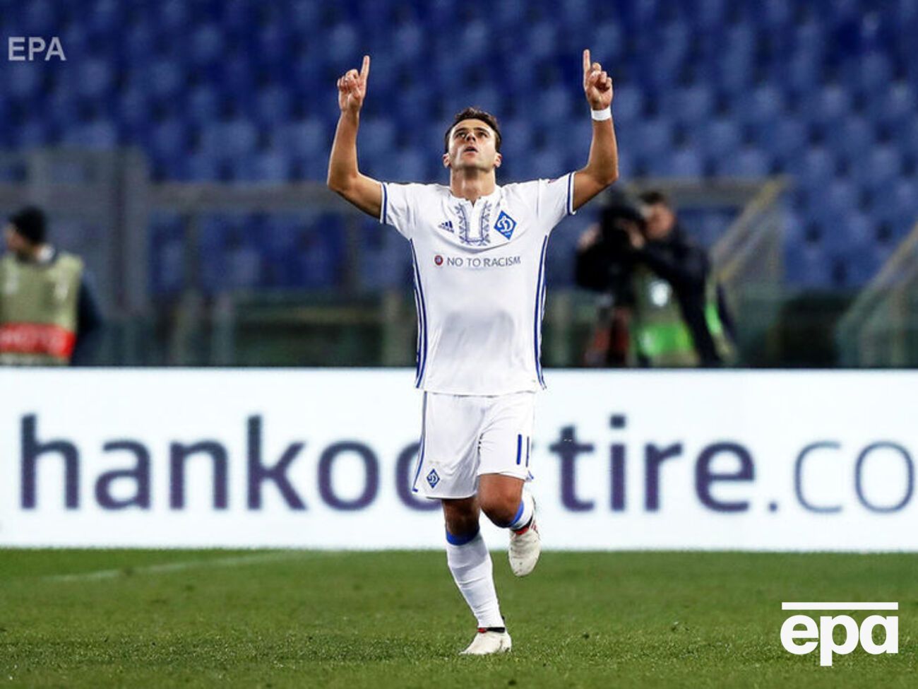 В первом матче в Риме "Динамо" удалось добыть ничью