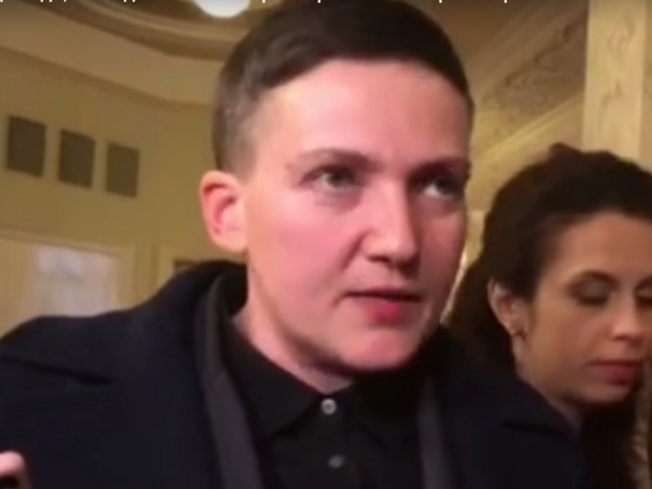 Савченко проигнорировала все уточняющие вопросы об оружии