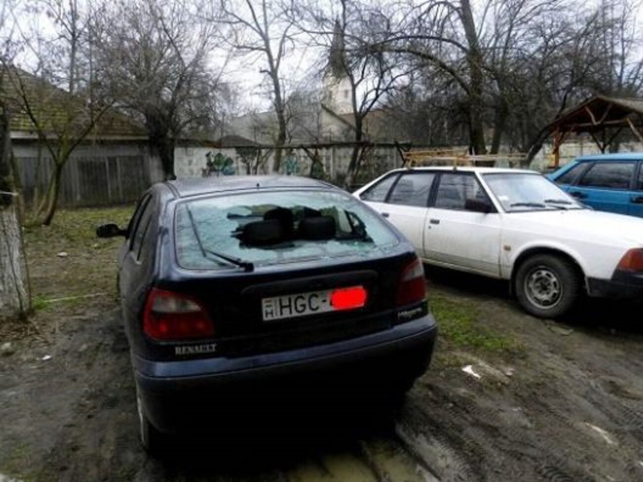 Зловмисники пошкодили тільки автомобілі з угорськими номерами