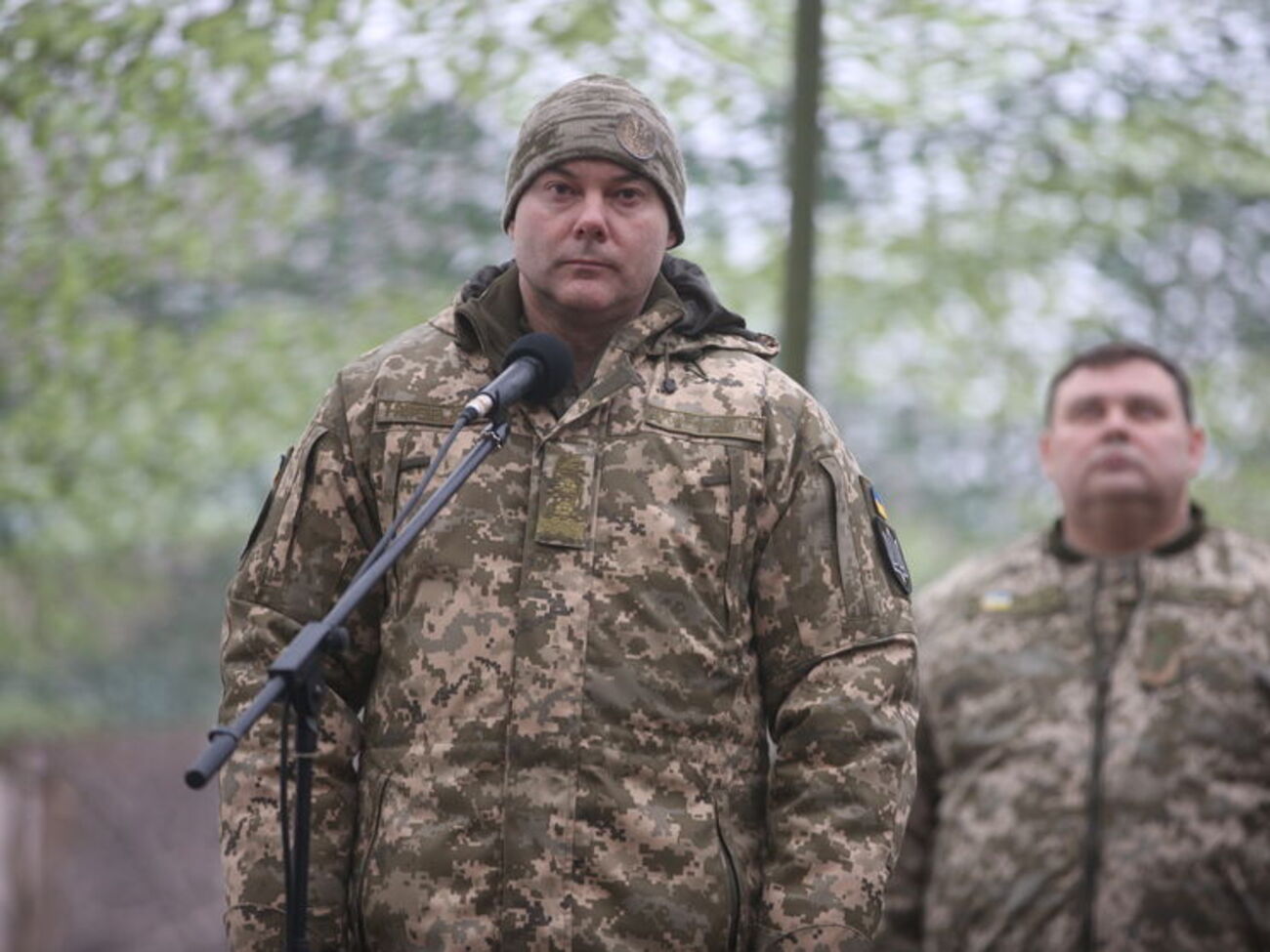 Наєв був начальником штабу Сухопутних військ