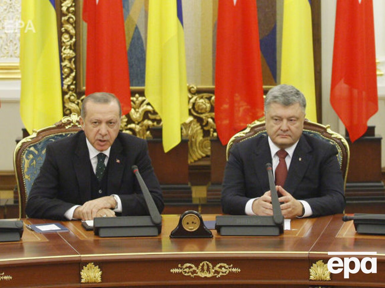 Порошенко поговорил с Эрдоганом