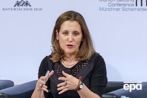Фріланд: Ми продовжимо чинити тиск на Росію