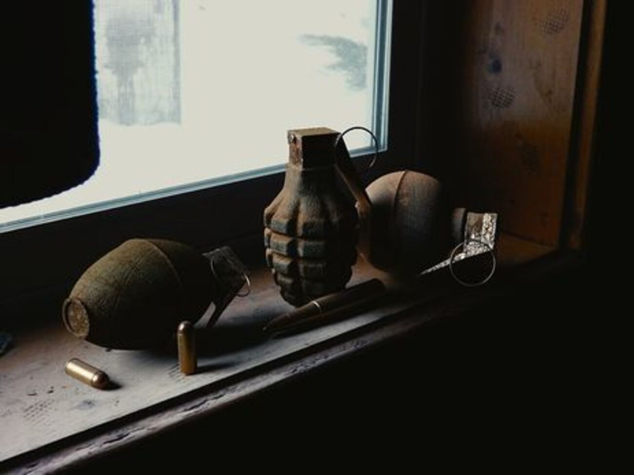 Граната вибухнула в кишені бойовика