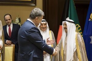Порошенко провел переговоры с эмиром Кувейта шейхом Сабахом аль-Ахмадом аль-Джабером ас-Сабахом