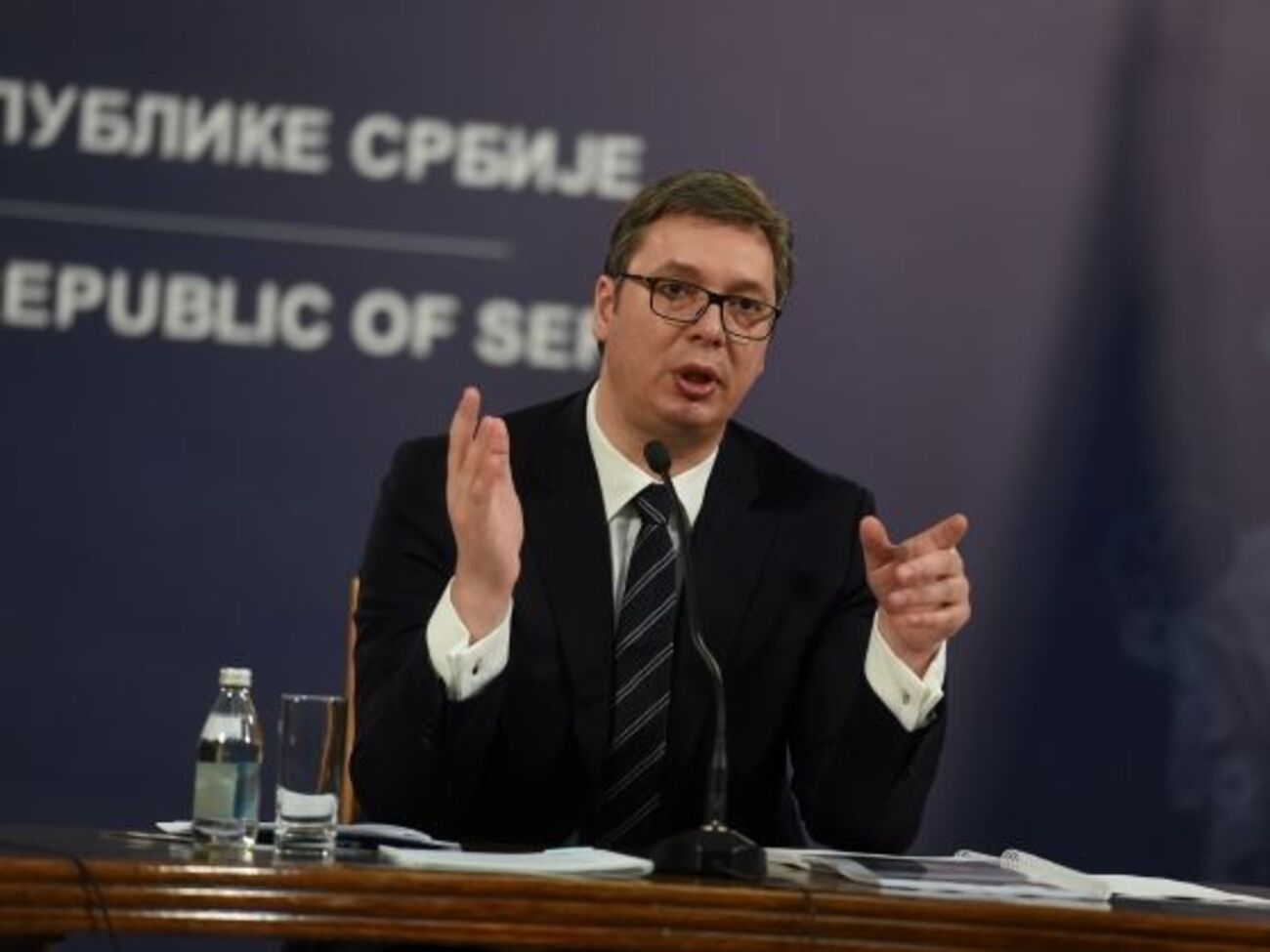 Вучич привітав російського президента до завершення підрахунку голосів