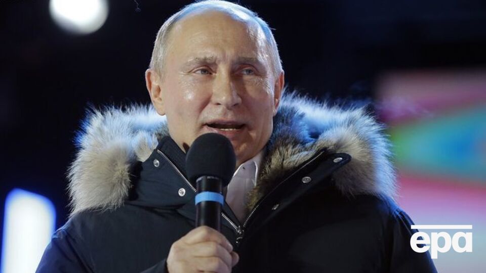 Путін перемагає на виборах президента РФ