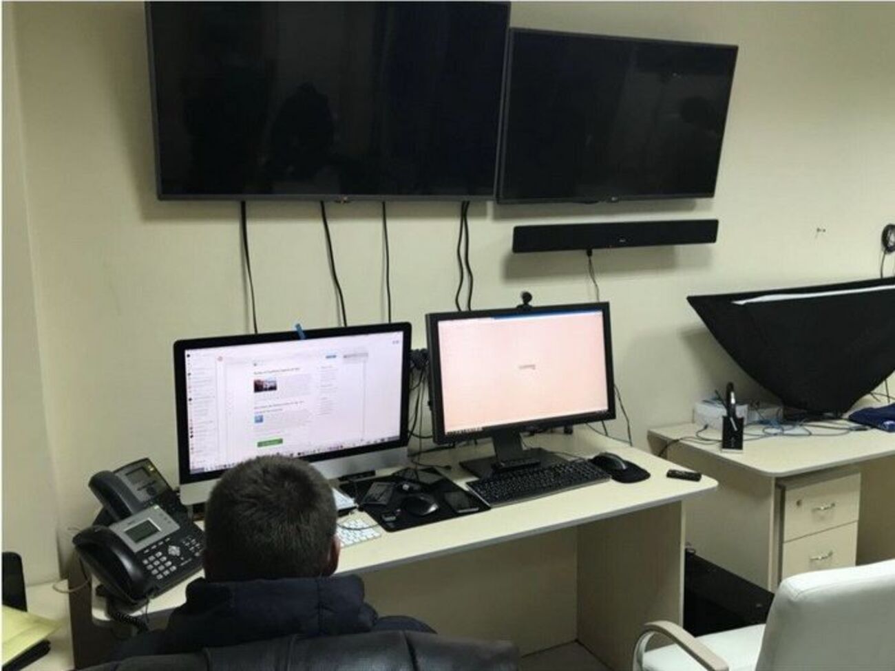 Во время обысков в офисе оператора СБУ обнаружила оборудование для незаконной маршрутизации трафика
