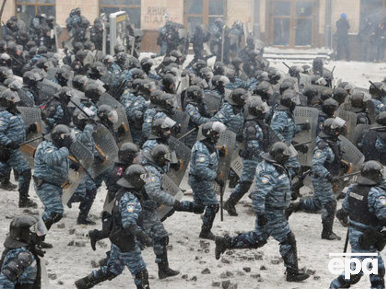 Бойцов роты спецназначения "Беркут" обвиняют в&nbsp;исполнении расстрелов на Евромайдане