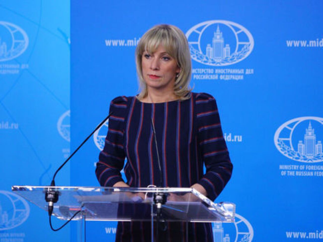 Захарова: Ваш кандидат, який назвав народ "генетичним непотребом", набрав свої 1,6%