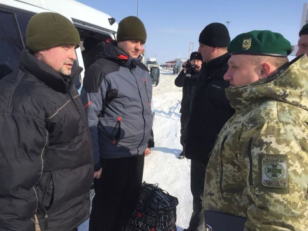Сегодня двух украинских пограничников&nbsp;обменяли&nbsp;на их российских&nbsp;коллег