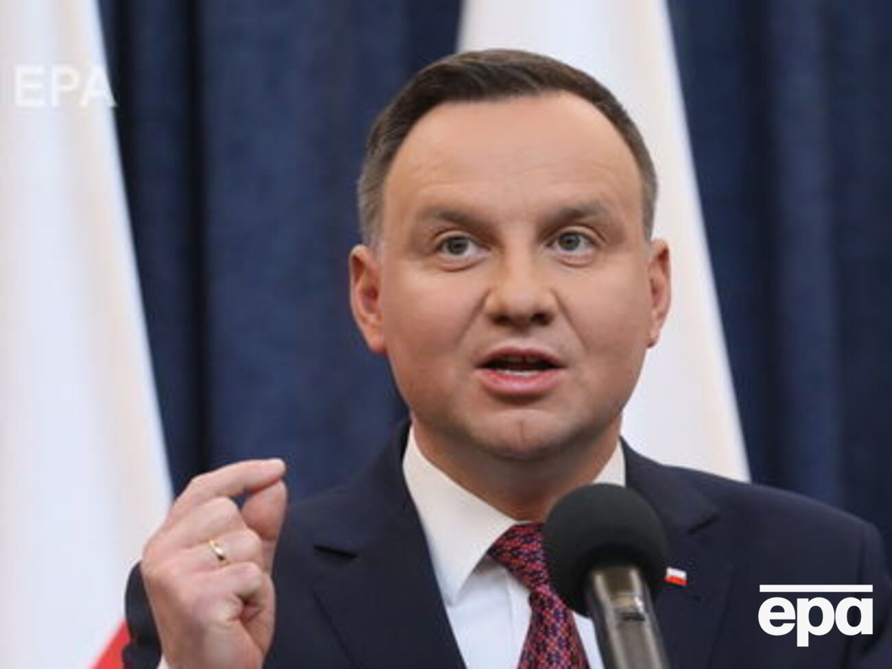 Дуда не привітає Путіна до його офіційного вступу на посаду президента РФ
