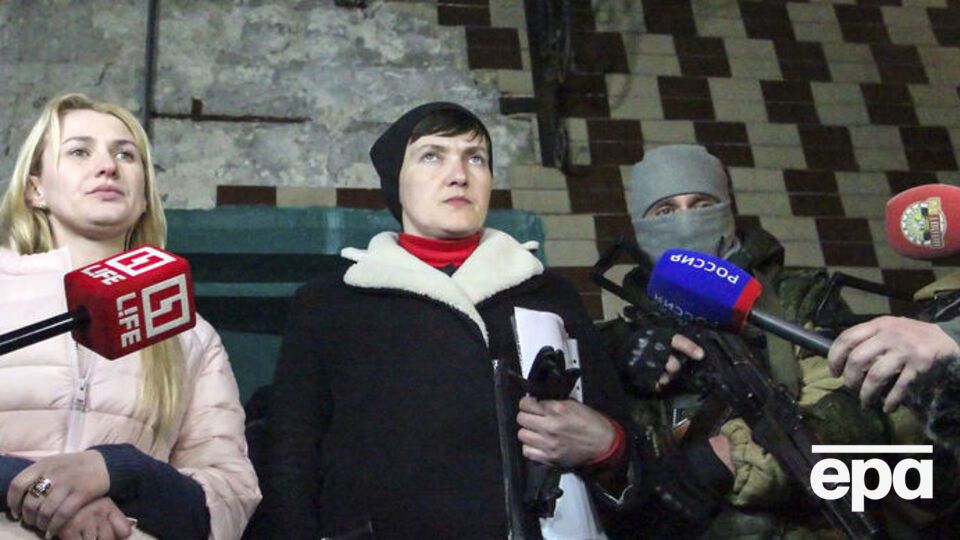 Савченко: Мне стало интересно, сколько оружия на оккупированной территории