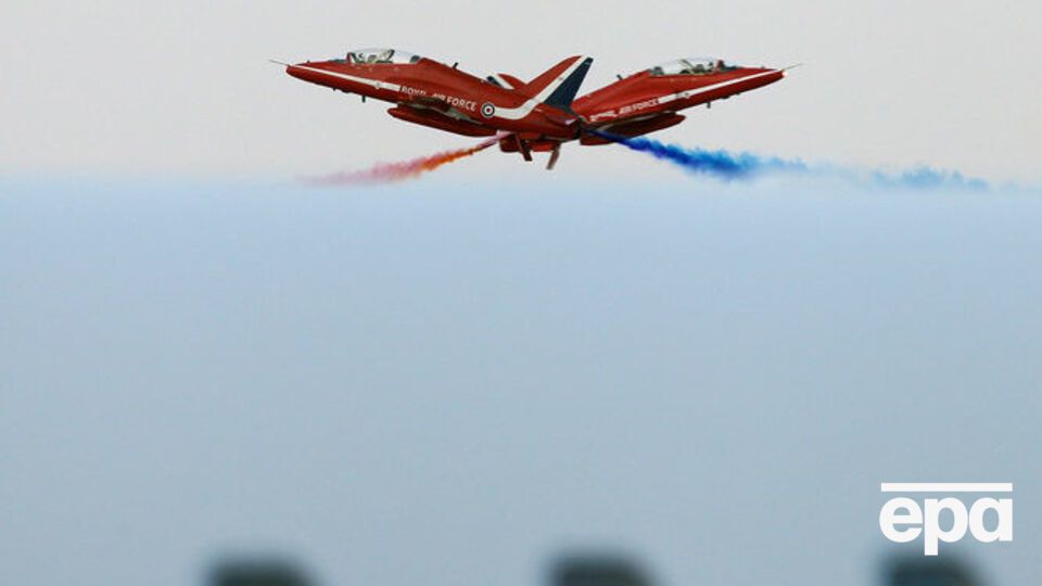 Red Arrows втратили один зі своїх літаків
