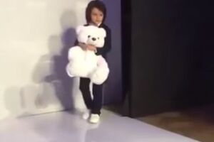 Сын Киркорова во время показа