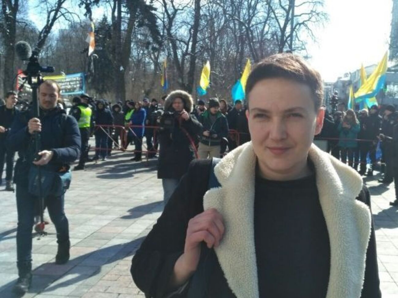 Савченко мітинги бачила