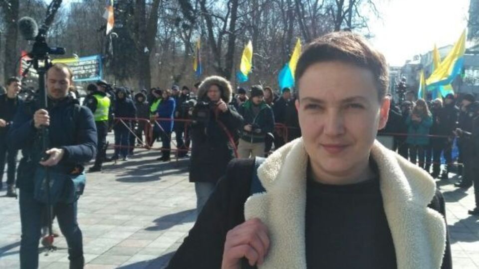 Савченко митинги видела