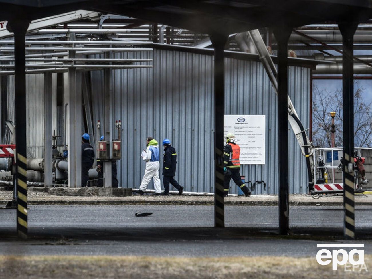 В Чехии произошла масштабная авария на химическом заводе