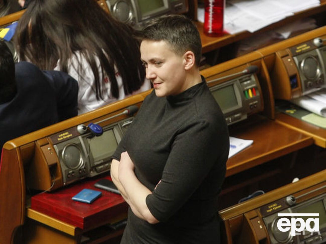 Накануне Рада разрешила привлечь Савченко к уголовной ответственности