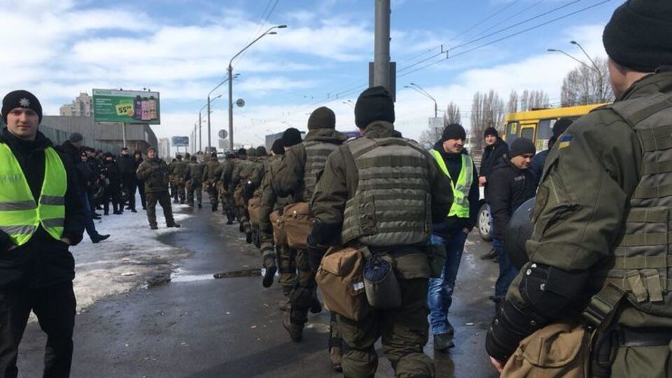 "Национальный корпус": Мы видим линию фронта и противника