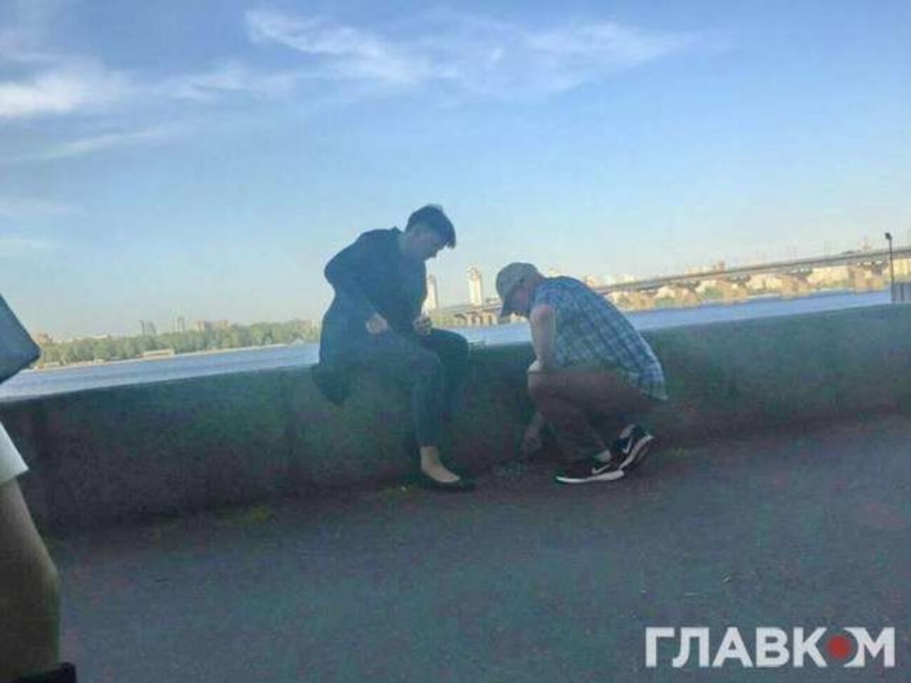 Рубана і Савченко сфотографували випадкові свідки