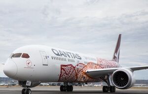 Полет совершили на самолете Boeing 787-9 Dreamliner