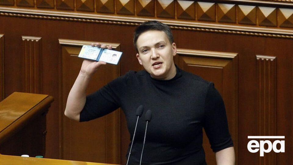 Верховная Рада дала разрешение на арест Савченко 22 марта