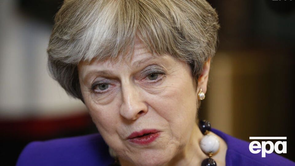 Мэй выступила в парламенте