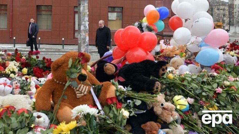 Путин выразил соболезнования семьям погибших