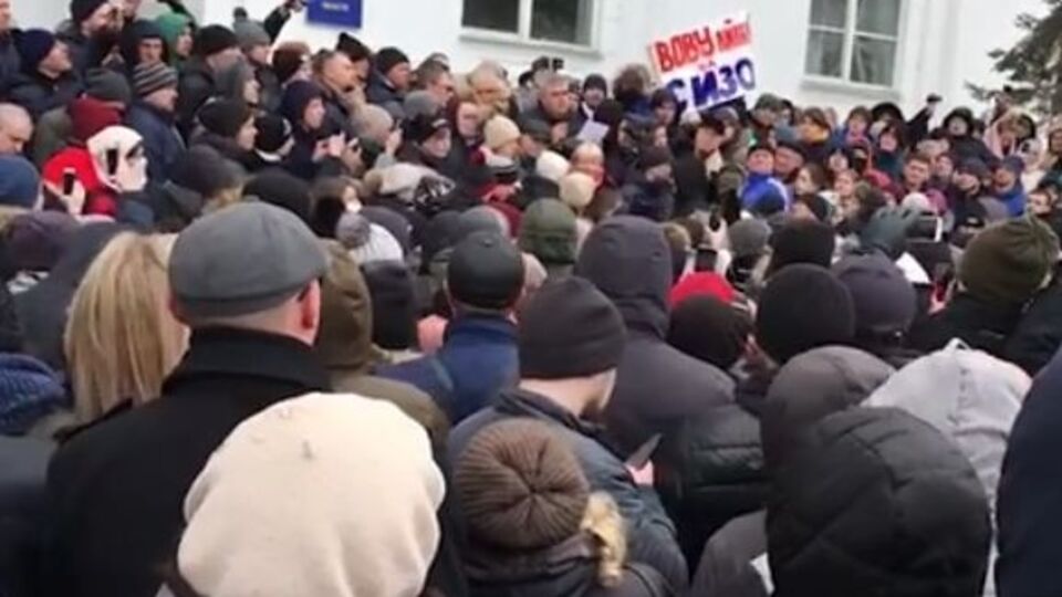 Жителі Кемерова вимагають відставки губернатора
