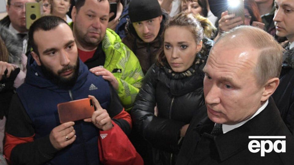 Путін прибув до Кемерова 27 березня