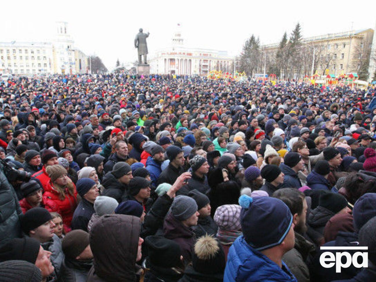 У Кемерові пройшов масовий мітинг