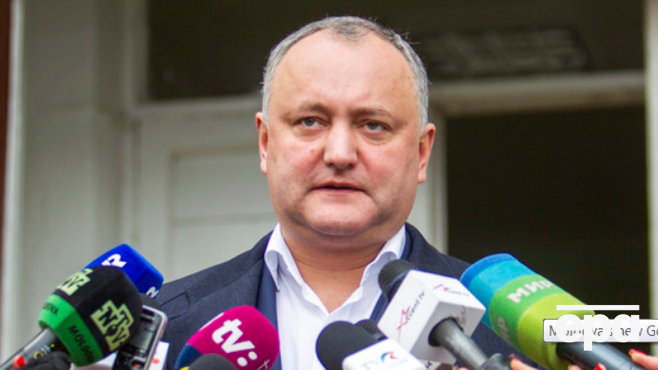 Додон уважає, що уряд Молдови влаштував провокацію проти РФ