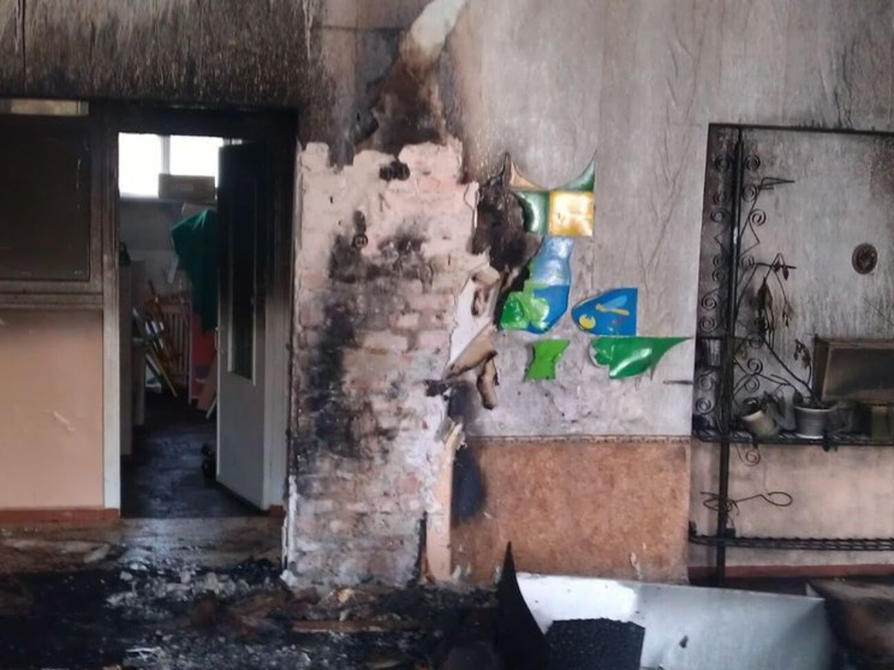 Пожежа сталася в одній із кімнат на другому поверсі