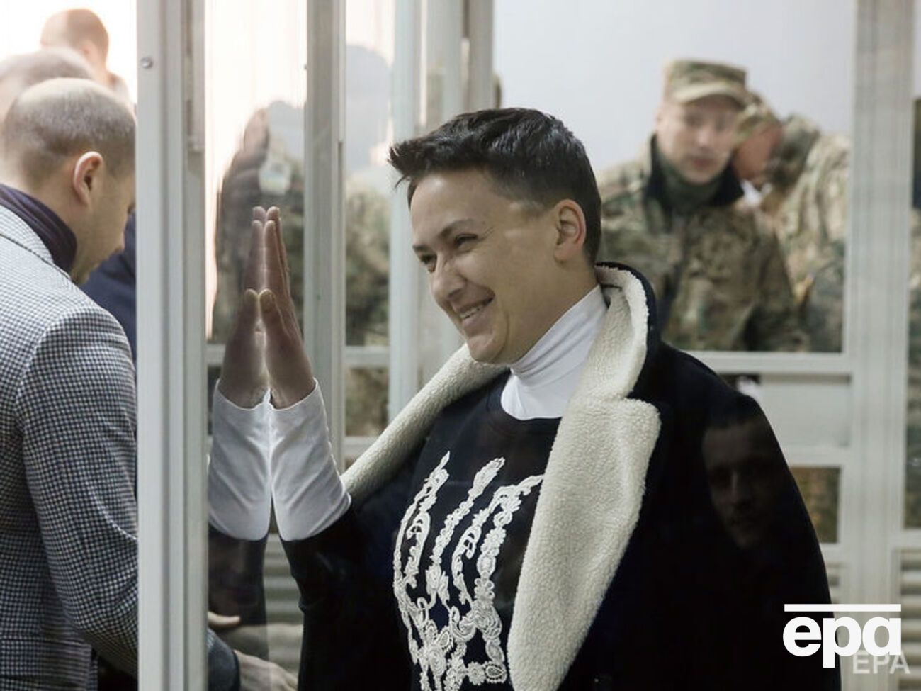 Савченко встретилась с матерью