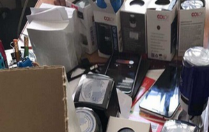 Во время обысков правоохранители изъяли поддельные документы и печати фиктивных предприятий