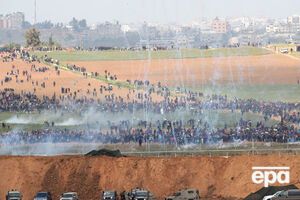 В секторе Газа начались столкновения палестинцев и израильтян