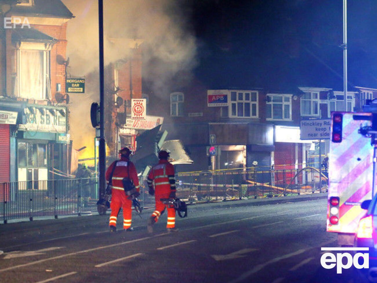 Взрыв в Лестере произошел 25 февраля