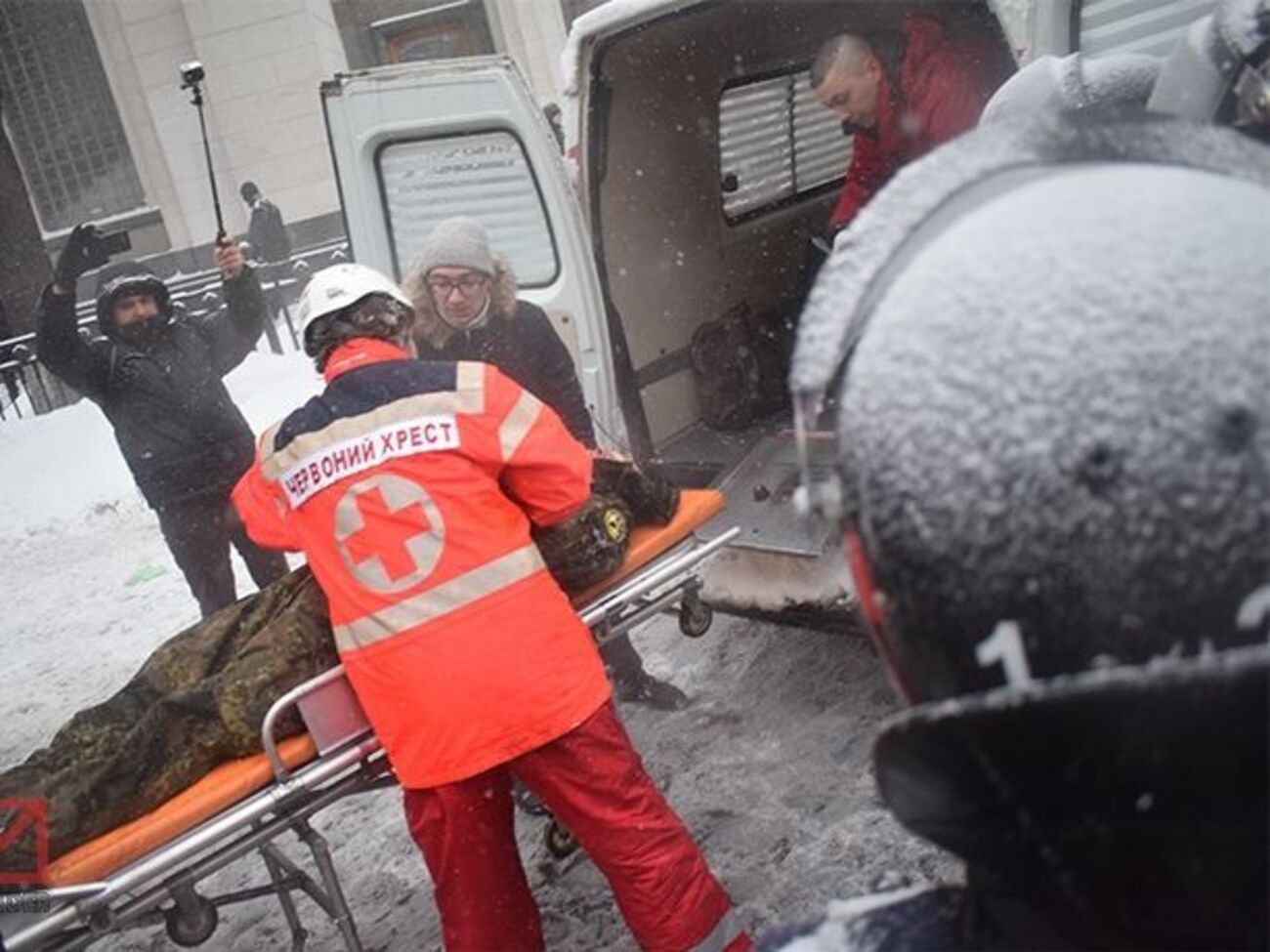 Некоторых активистов госпитализировали