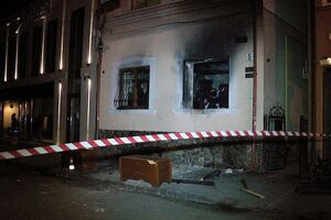 Здание в Ужгороде горело дважды за месяц