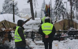 3 марта правоохранители демонтировали палаточный городок