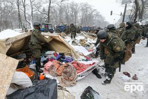 Силовики снесли палаточный городок в Киеве