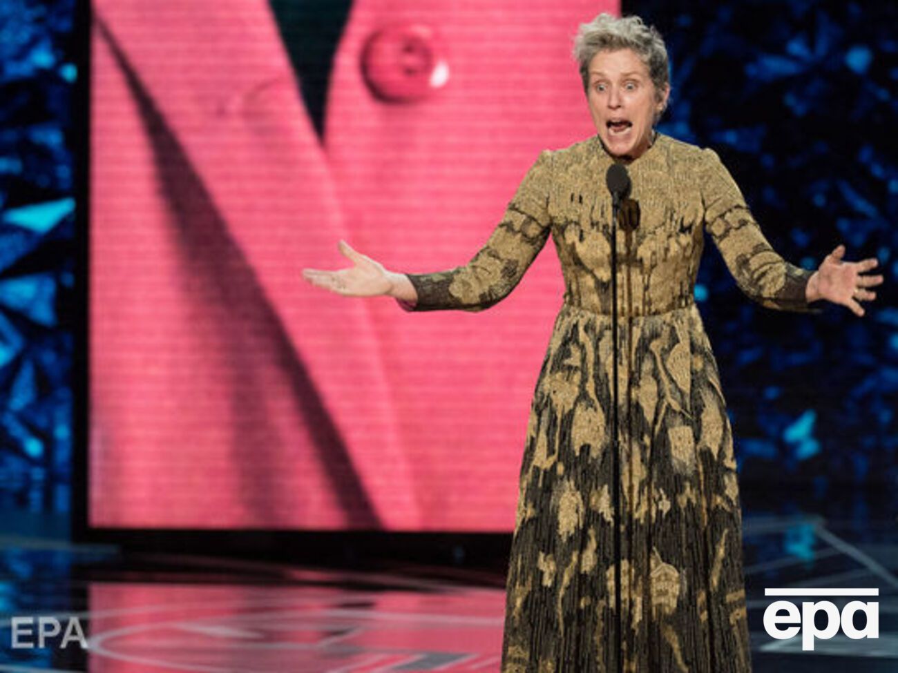 Макдорманд получила "Оскар" за роль в фильме&nbsp;"Три билборда на границе Эббинга, Миссури"