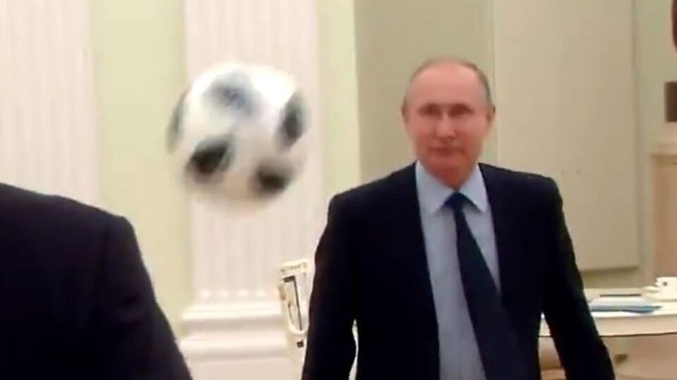 Путін пожонглював м'ячем з Інфантіно