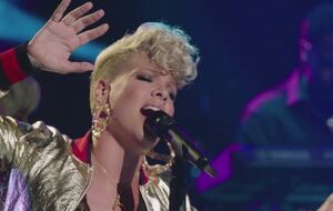 Клип Pink состоит из документальных кадров